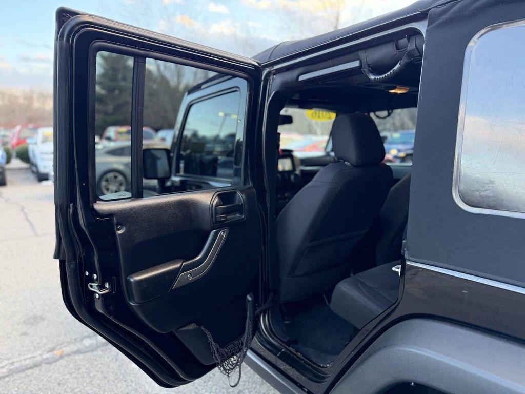 used 2016 Jeep Wrangler Unlimited car, priced at $13,991