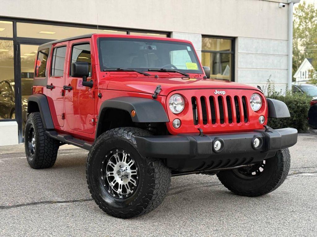 used 2016 Jeep Wrangler Unlimited car, priced at $15,991