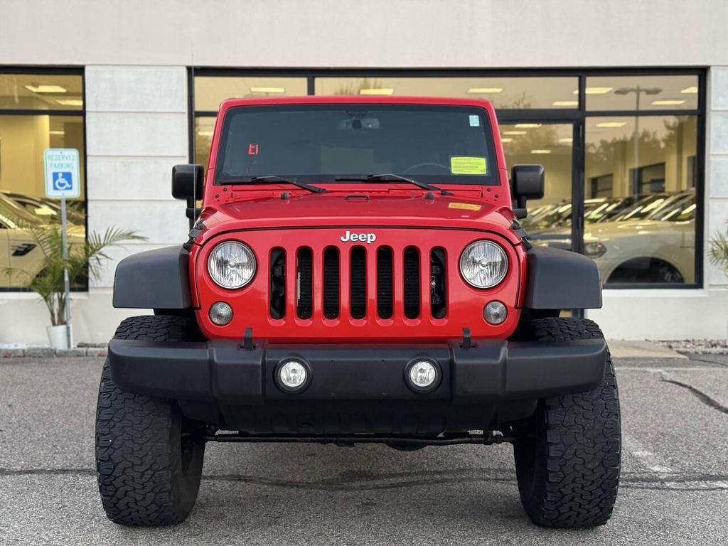 used 2016 Jeep Wrangler Unlimited car, priced at $15,991