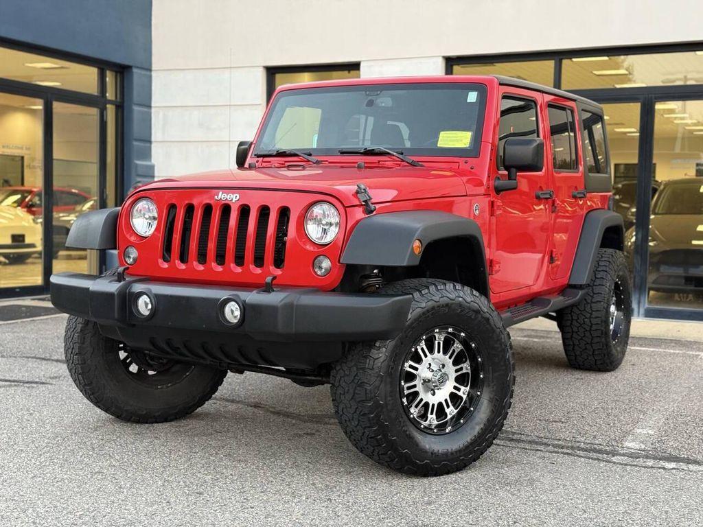 used 2016 Jeep Wrangler Unlimited car, priced at $15,991