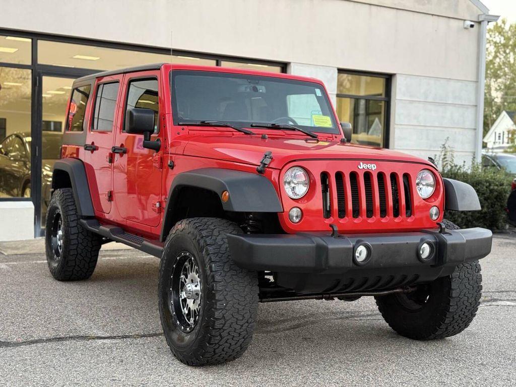 used 2016 Jeep Wrangler Unlimited car, priced at $15,991