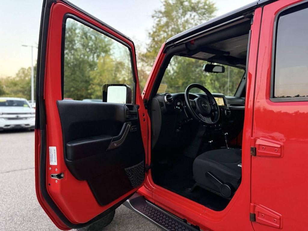 used 2016 Jeep Wrangler Unlimited car, priced at $15,991