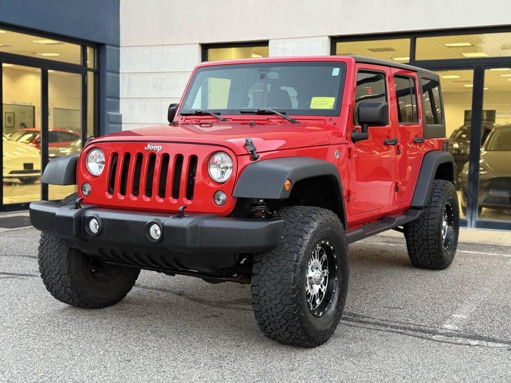 used 2016 Jeep Wrangler Unlimited car, priced at $15,991