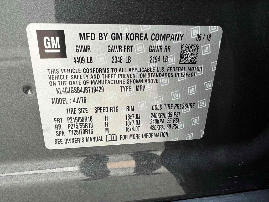 used 2018 Buick Encore car, priced at $9,500