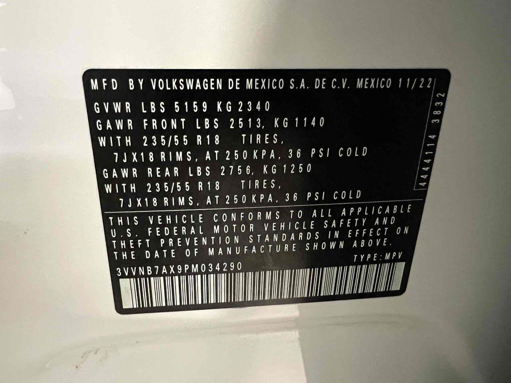 used 2023 Volkswagen Tiguan car, priced at $18,590