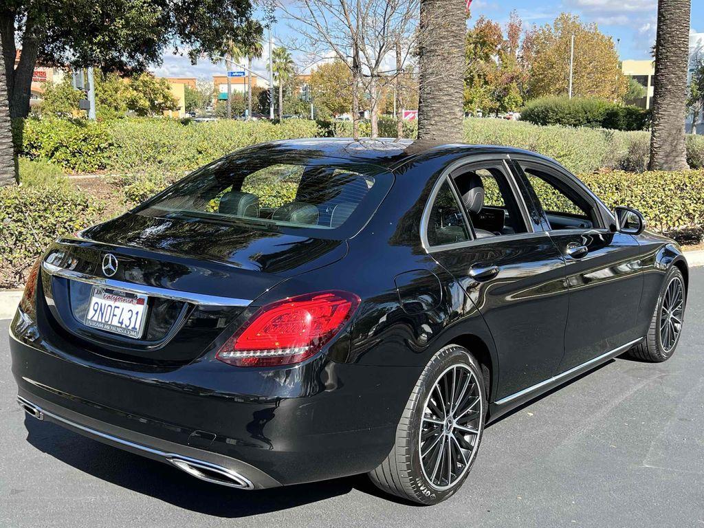 used 2021 Mercedes-Benz C-Class car, priced at $22,500