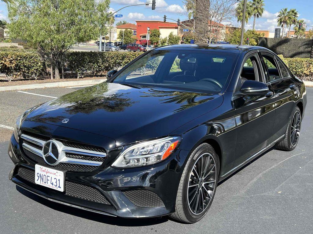 used 2021 Mercedes-Benz C-Class car, priced at $22,500
