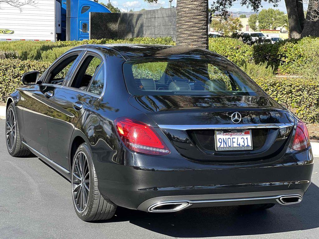 used 2021 Mercedes-Benz C-Class car, priced at $22,500