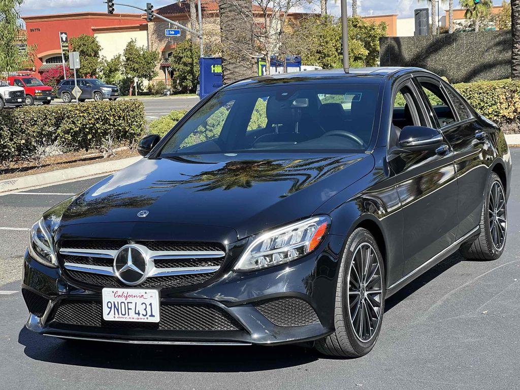 used 2021 Mercedes-Benz C-Class car, priced at $22,500