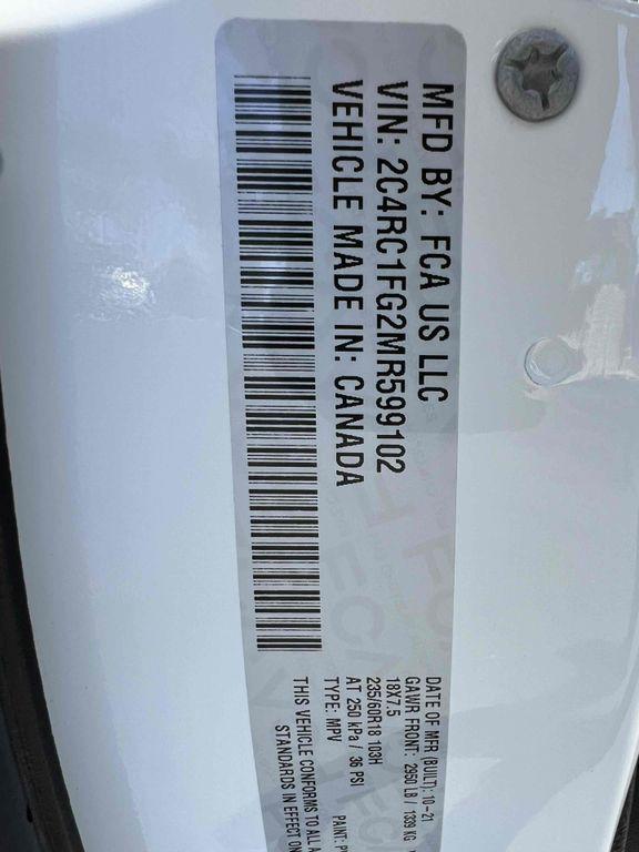 used 2021 Chrysler Pacifica car, priced at $16,700