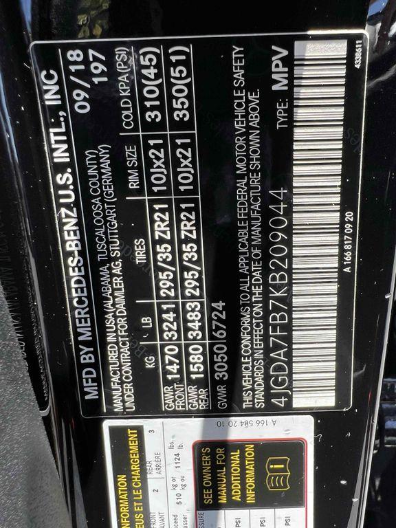 used 2019 Mercedes-Benz AMG GLE 63 car, priced at $26,990