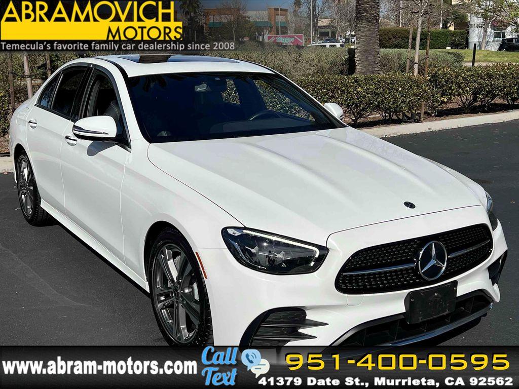 used 2021 Mercedes-Benz E-Class car, priced at $29,990