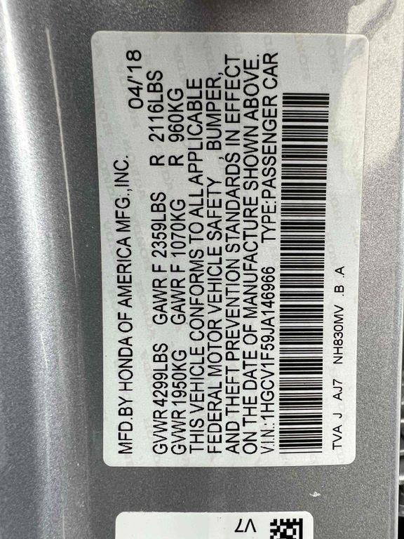 used 2018 Honda Accord car, priced at $17,990