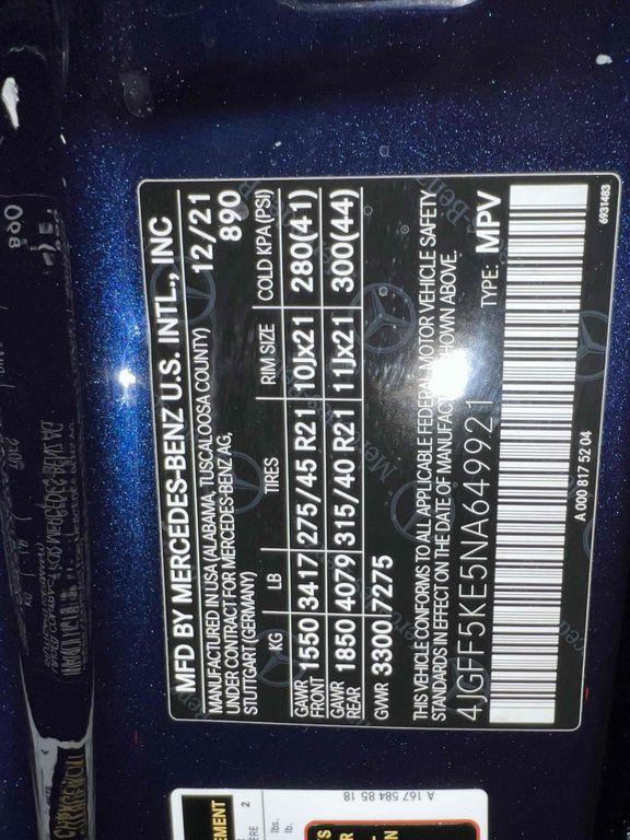 used 2022 Mercedes-Benz GLS 450 car, priced at $42,500