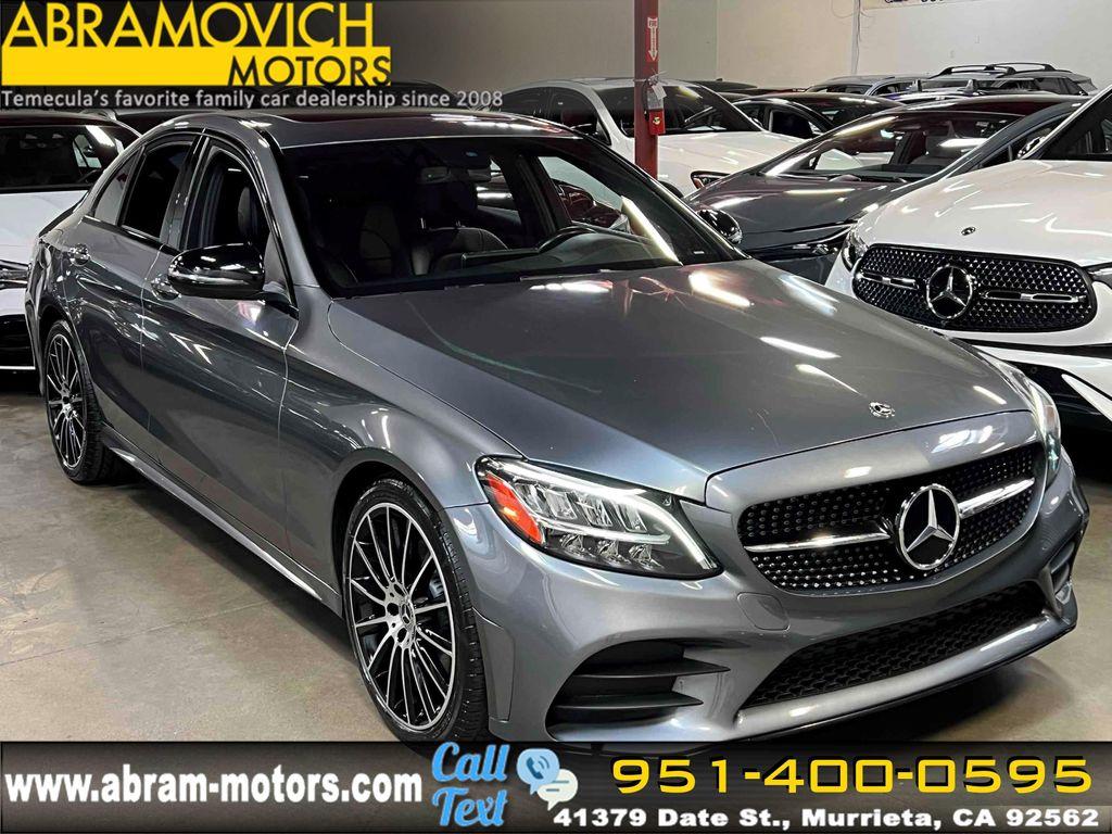 used 2021 Mercedes-Benz C-Class car, priced at $18,990