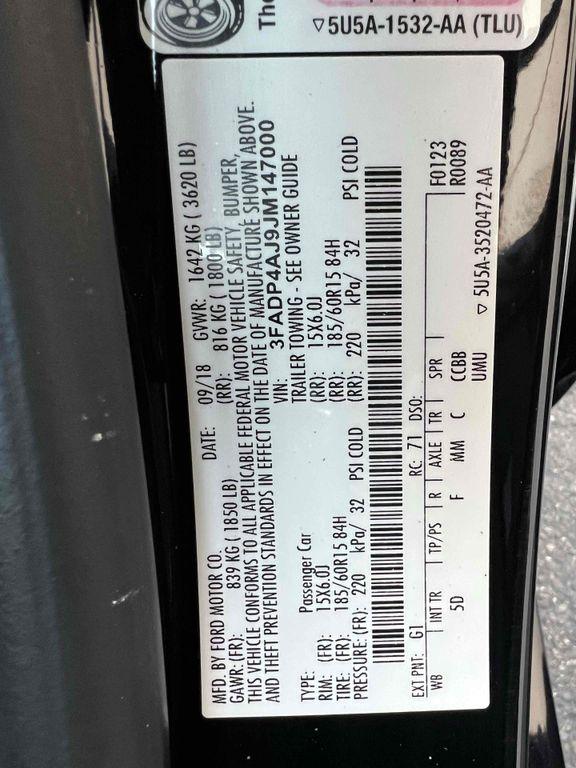 used 2018 Ford Fiesta car, priced at $6,690