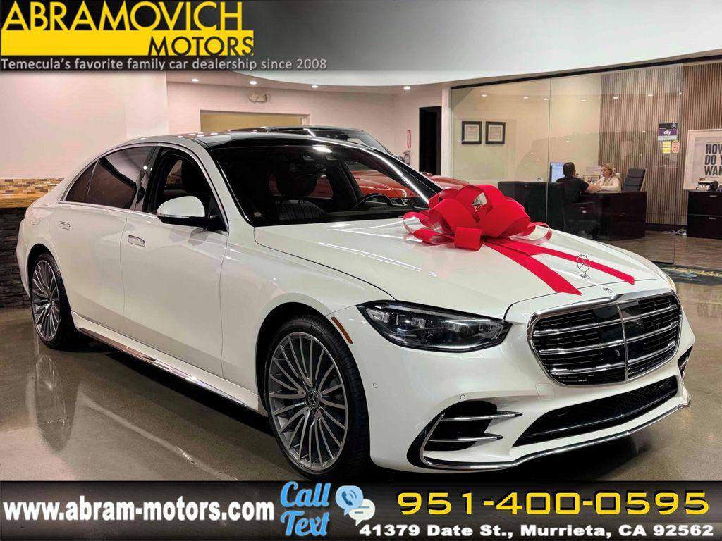 used 2022 Mercedes-Benz S-Class car, priced at $52,990