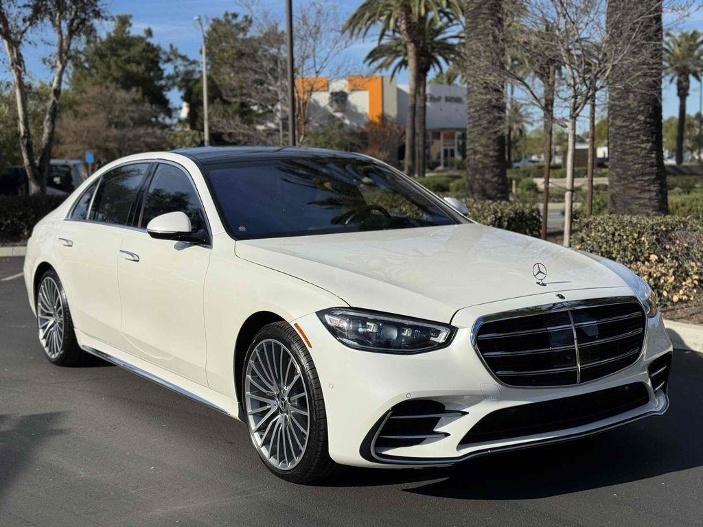 used 2022 Mercedes-Benz S-Class car, priced at $52,990