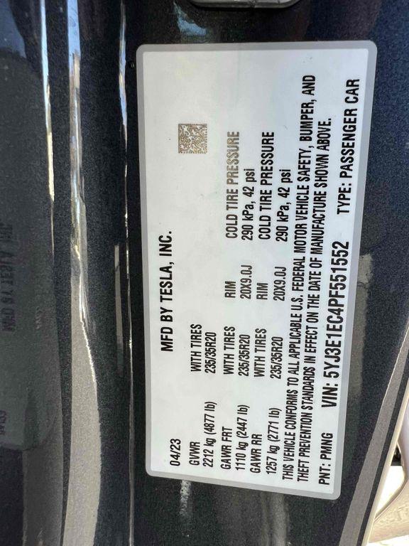 used 2023 Tesla Model 3 car, priced at $32,990