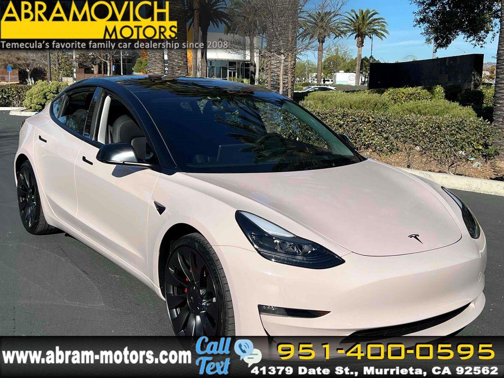 used 2023 Tesla Model 3 car, priced at $32,990