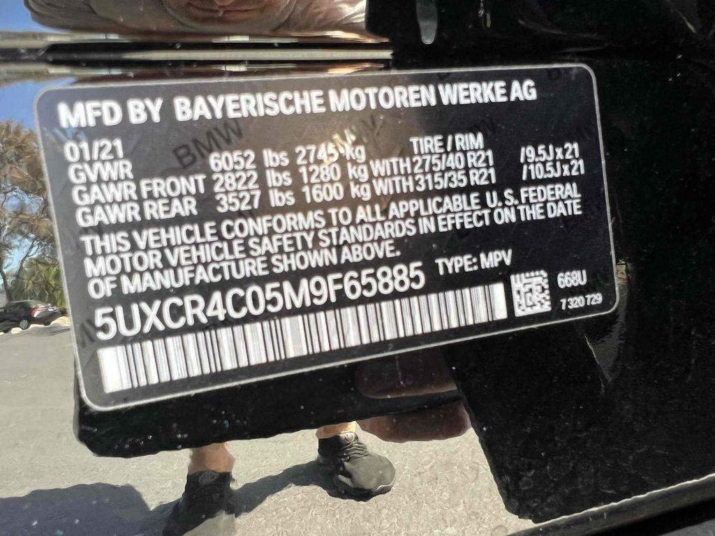 used 2021 BMW X5 car