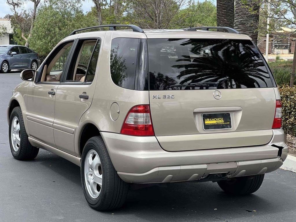 used 2003 Mercedes-Benz M-Class car, priced at $4,400