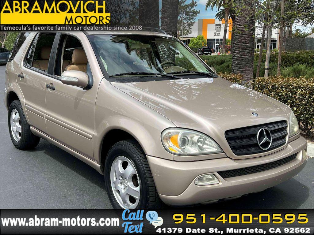 used 2003 Mercedes-Benz M-Class car, priced at $4,400