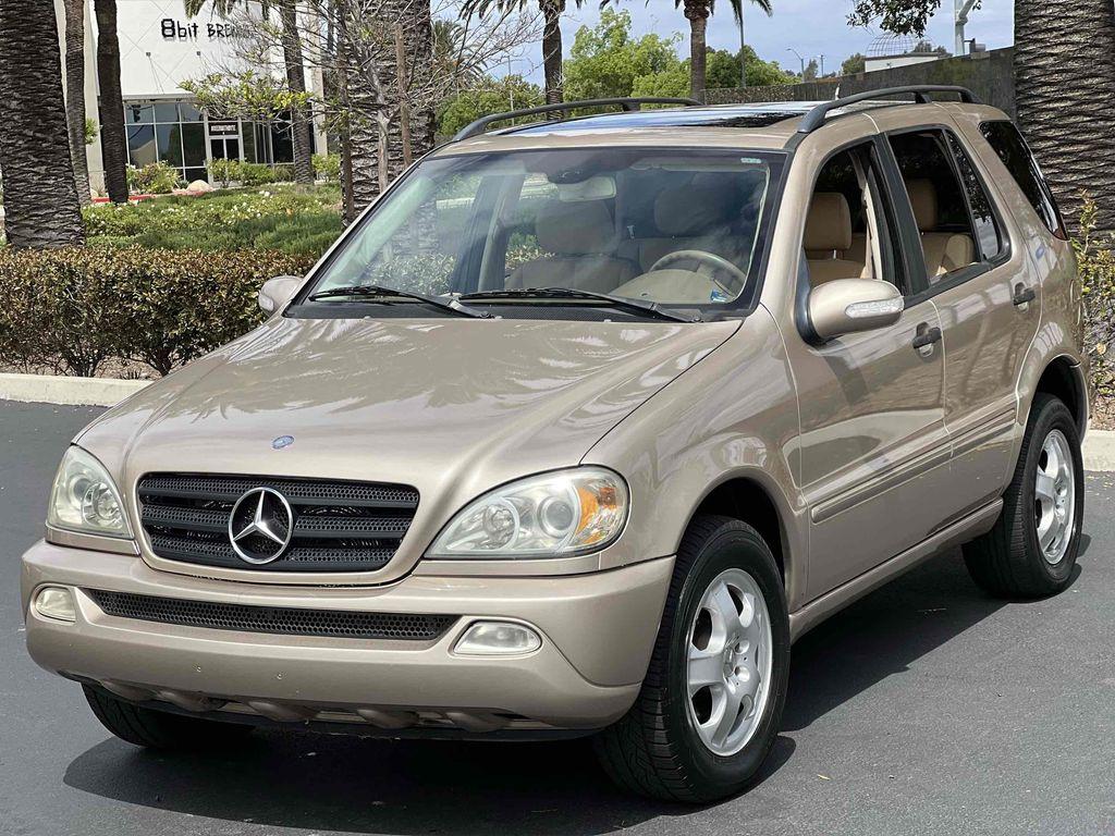 used 2003 Mercedes-Benz M-Class car, priced at $4,400