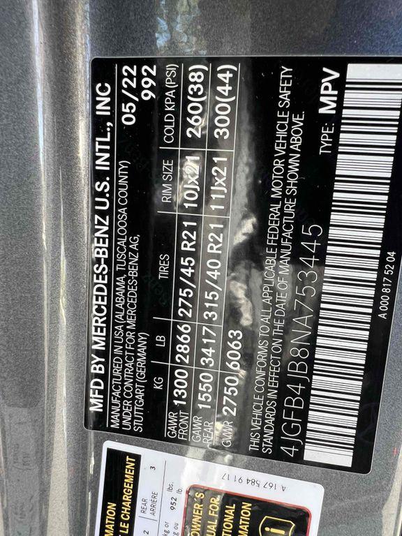 used 2022 Mercedes-Benz GLE 350 car, priced at $33,490