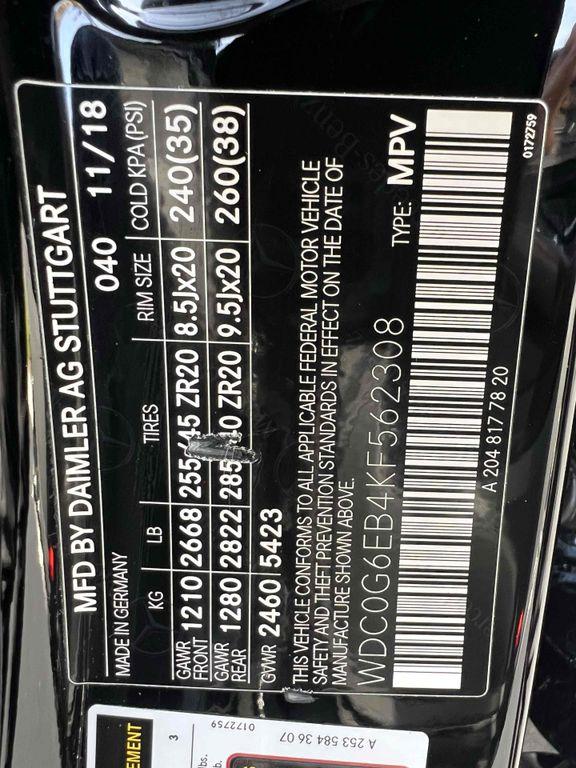 used 2019 Mercedes-Benz AMG GLC 43 car, priced at $20,590