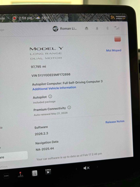 used 2021 Tesla Model Y car, priced at $20,990