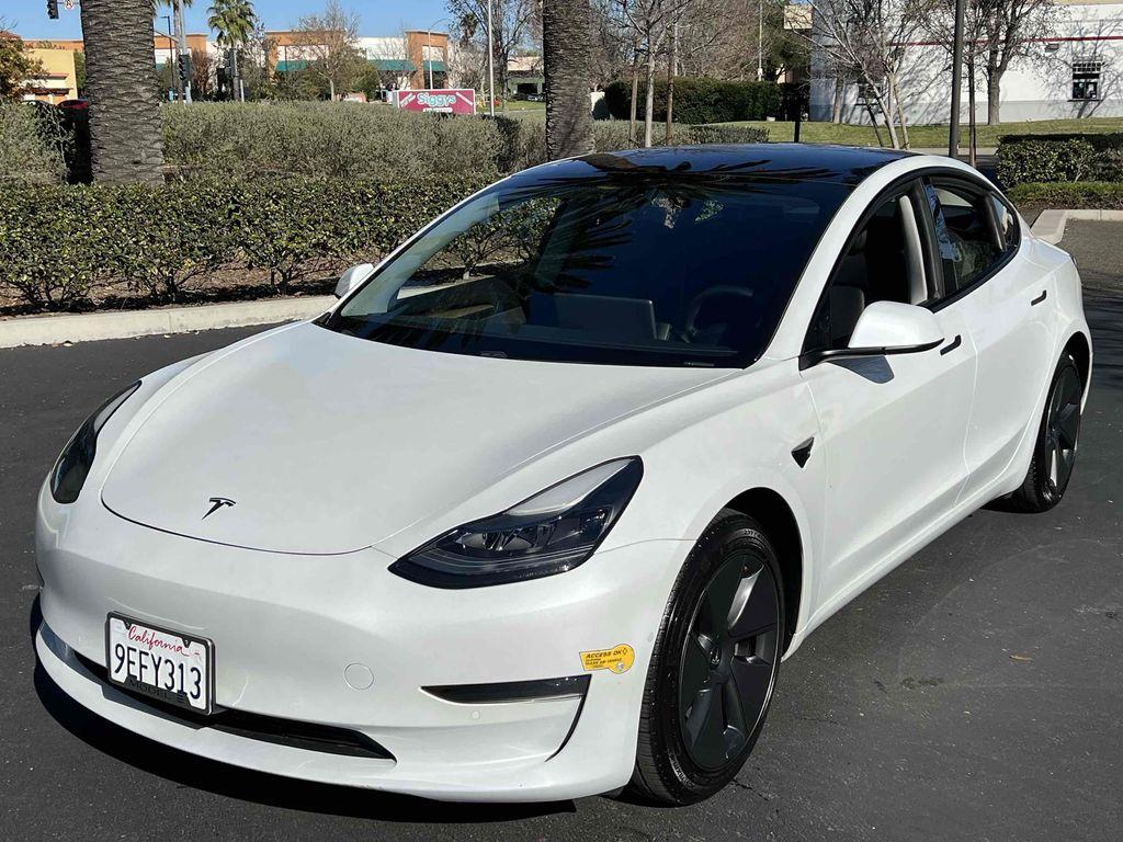 used 2021 Tesla Model 3 car, priced at $20,500