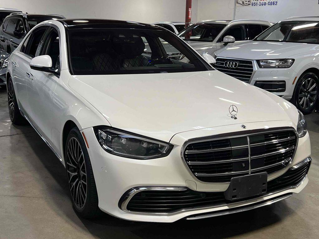 used 2021 Mercedes-Benz S-Class car, priced at $47,500