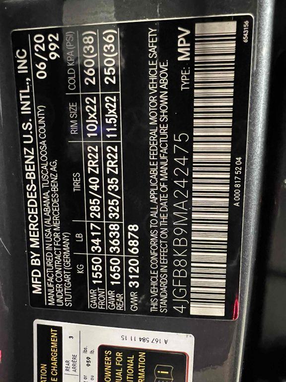 used 2021 Mercedes-Benz AMG GLE 63 car, priced at $59,990