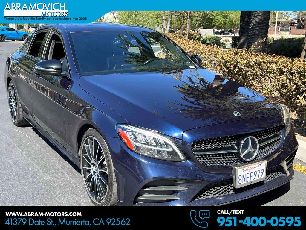 used 2020 Mercedes-Benz C-Class car, priced at $17,990
