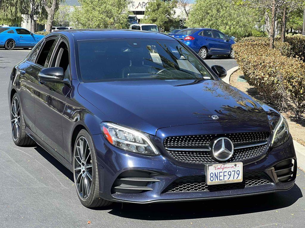 used 2020 Mercedes-Benz C-Class car, priced at $17,990
