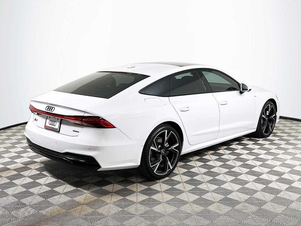 new 2025 Audi A7 car, priced at $85,484