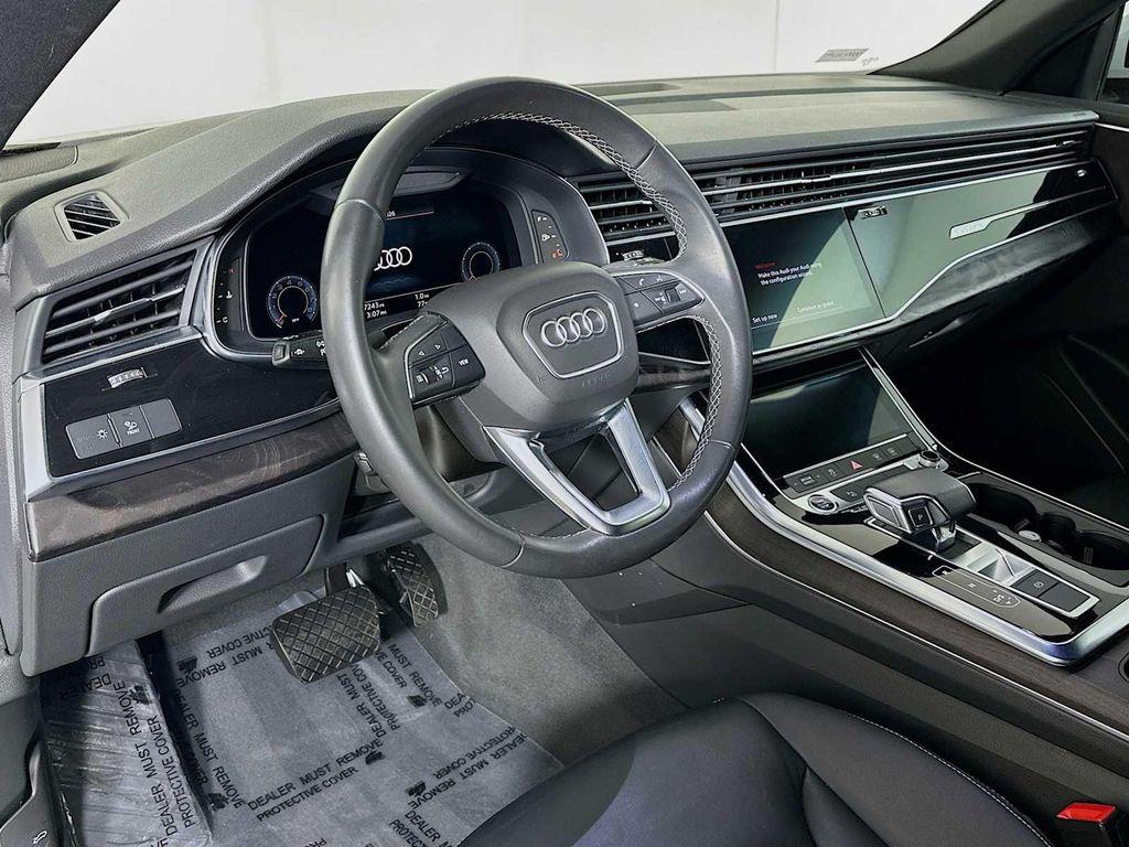 used 2021 Audi Q8 car, priced at $38,700