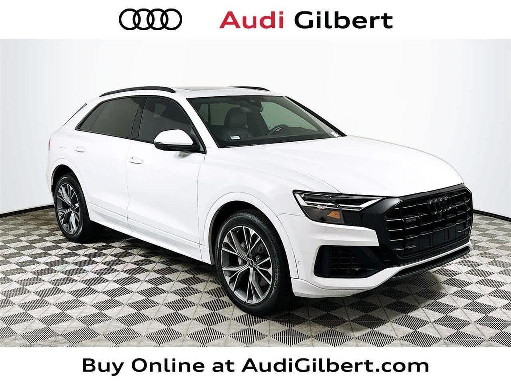 used 2021 Audi Q8 car, priced at $38,700