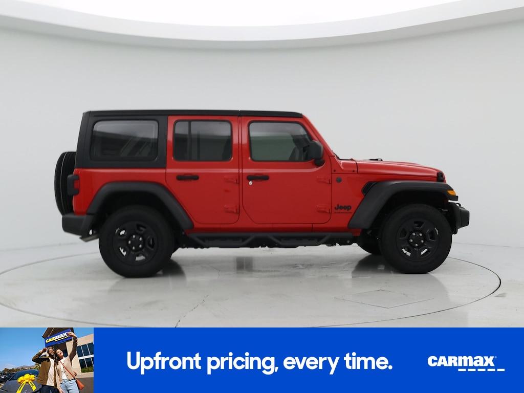 used 2024 Jeep Wrangler car, priced at $33,998