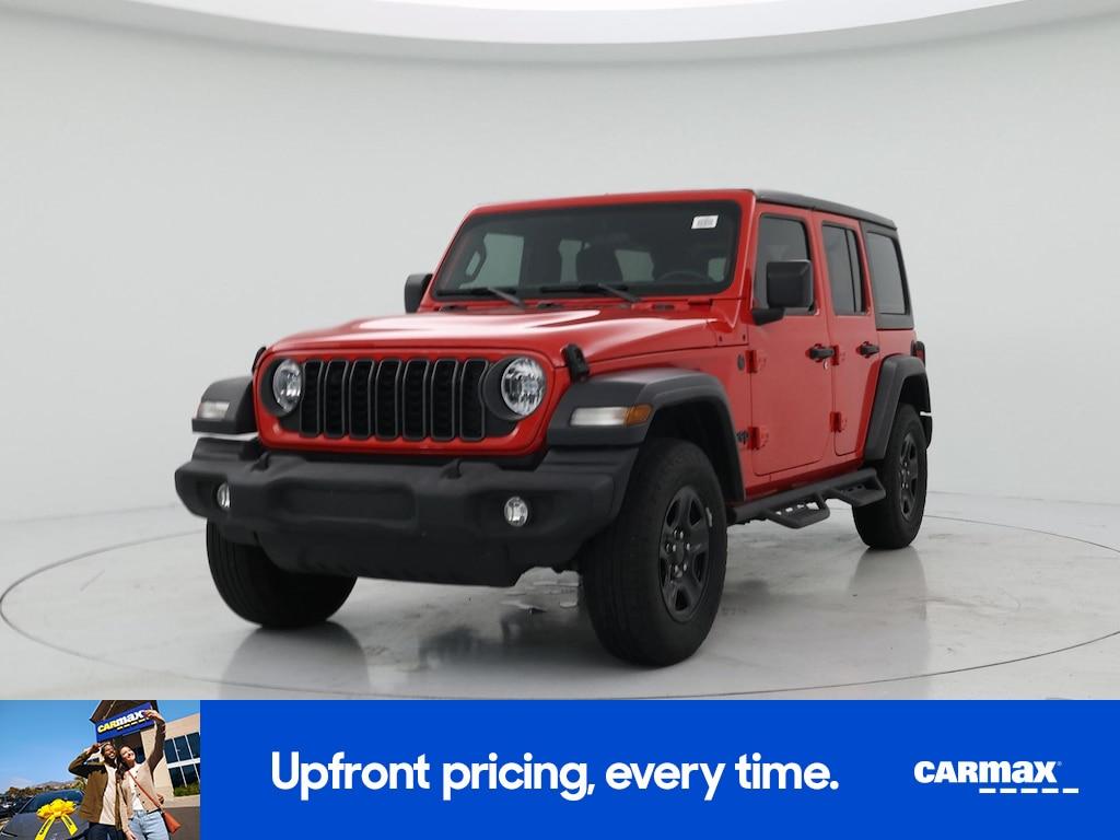 used 2024 Jeep Wrangler car, priced at $33,998