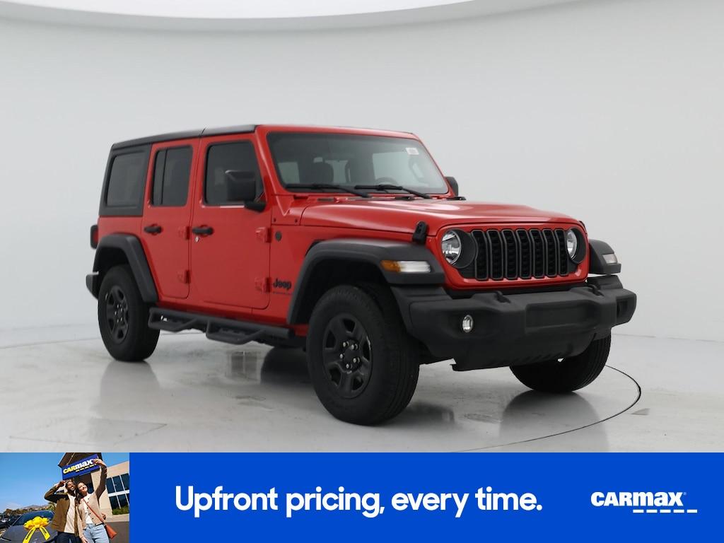used 2024 Jeep Wrangler car, priced at $33,998