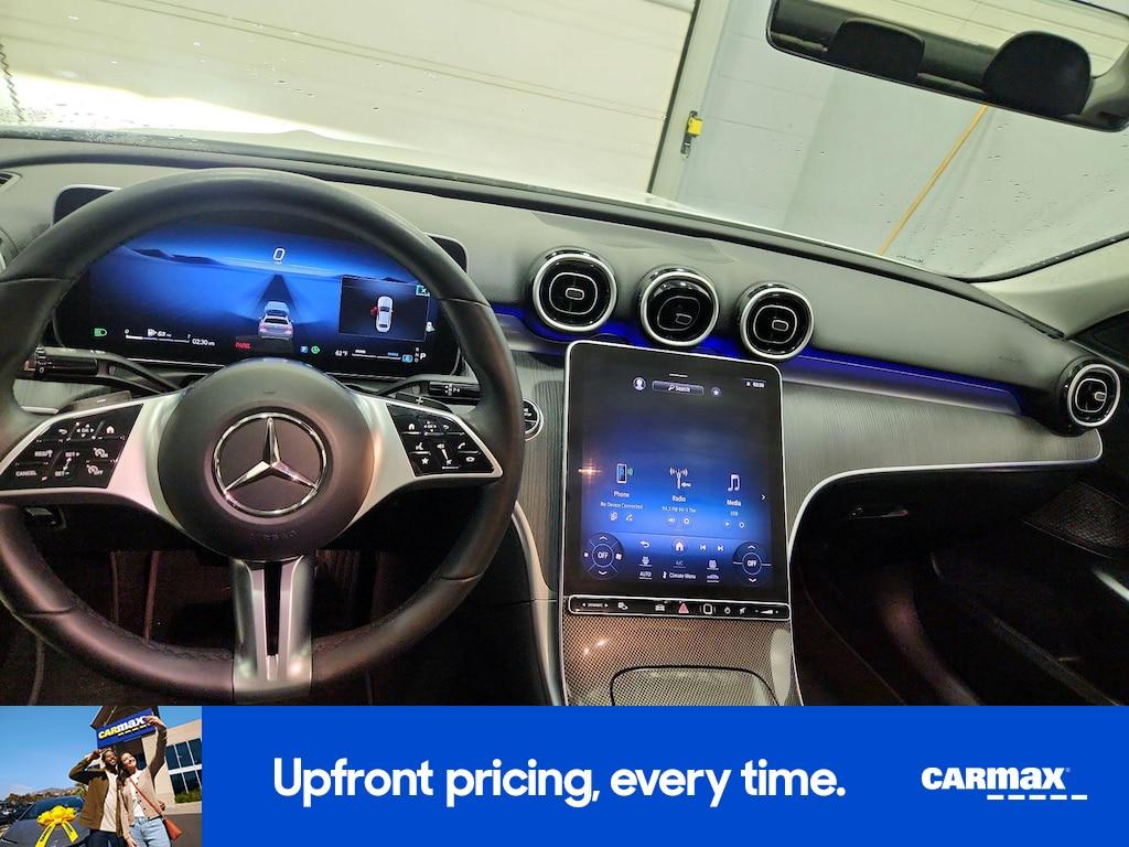 used 2023 Mercedes-Benz C-Class car, priced at $38,998
