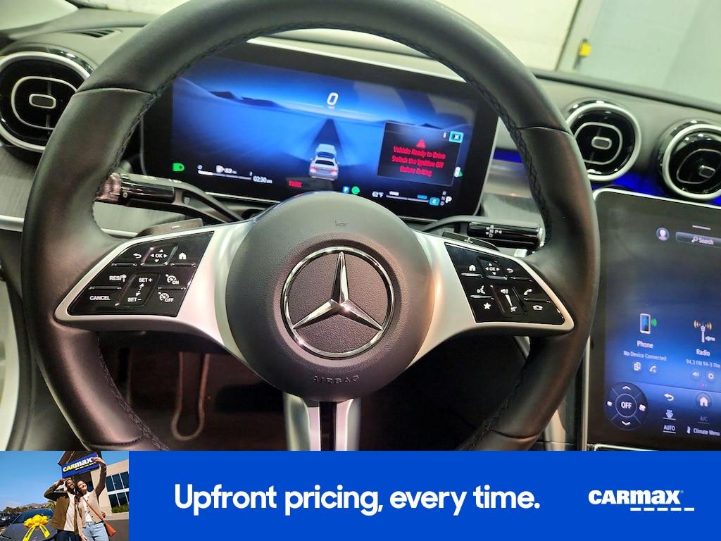 used 2023 Mercedes-Benz C-Class car, priced at $38,998