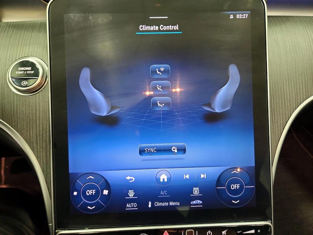 used 2023 Mercedes-Benz C-Class car, priced at $38,998