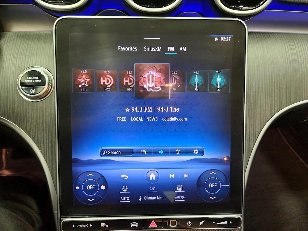 used 2023 Mercedes-Benz C-Class car, priced at $38,998