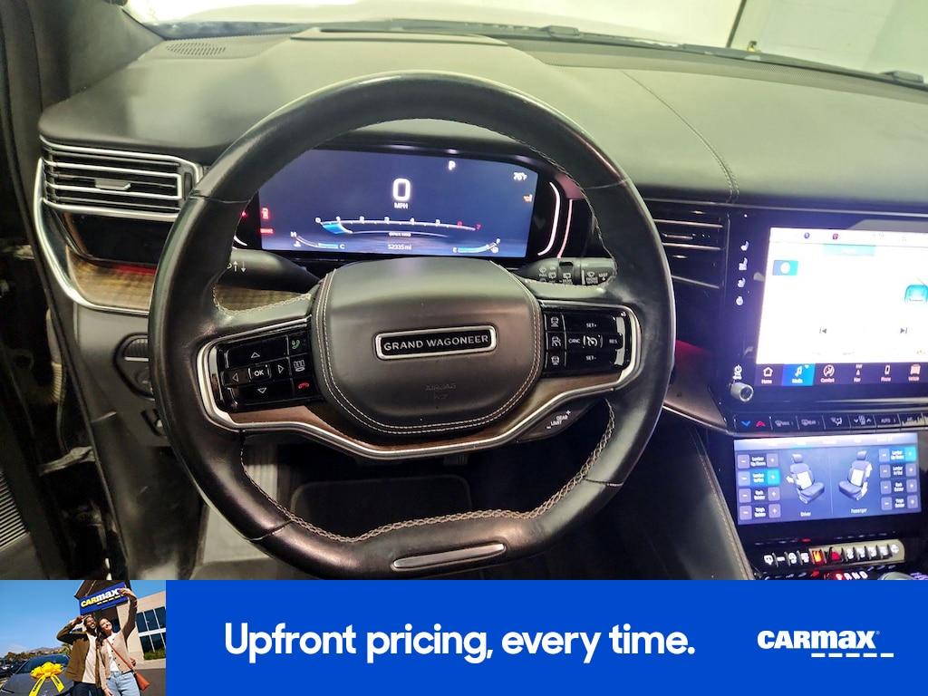 used 2023 Jeep Grand Wagoneer car, priced at $49,998