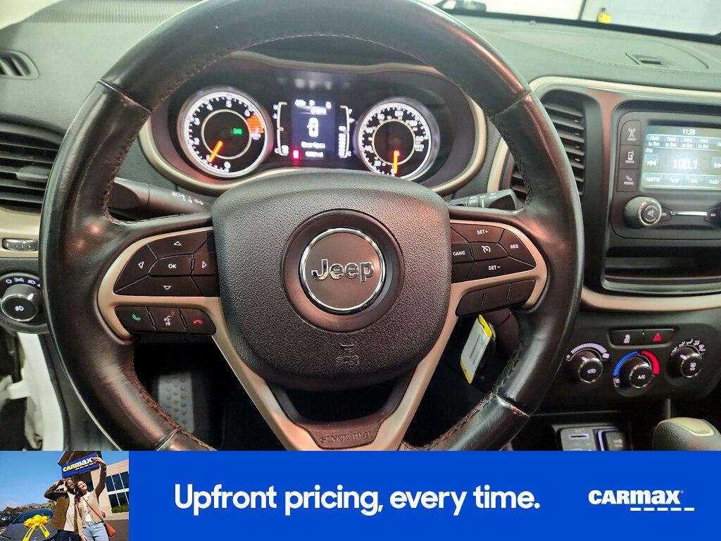 used 2018 Jeep Cherokee car, priced at $14,998