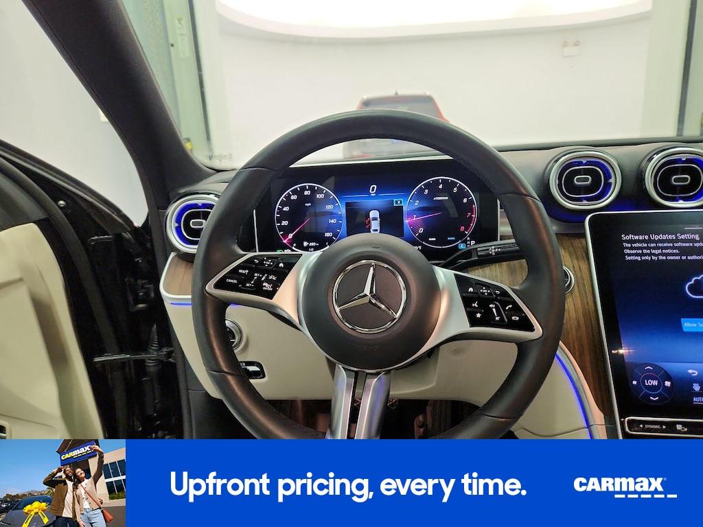 used 2023 Mercedes-Benz C-Class car, priced at $37,998