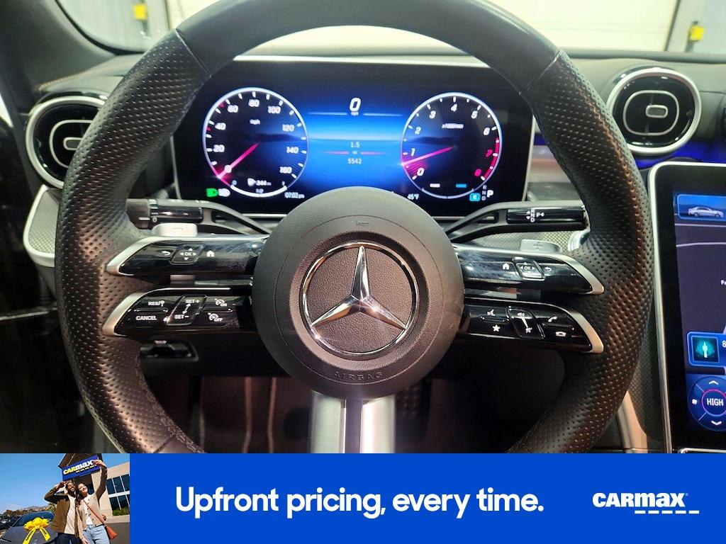 used 2024 Mercedes-Benz C-Class car, priced at $42,998